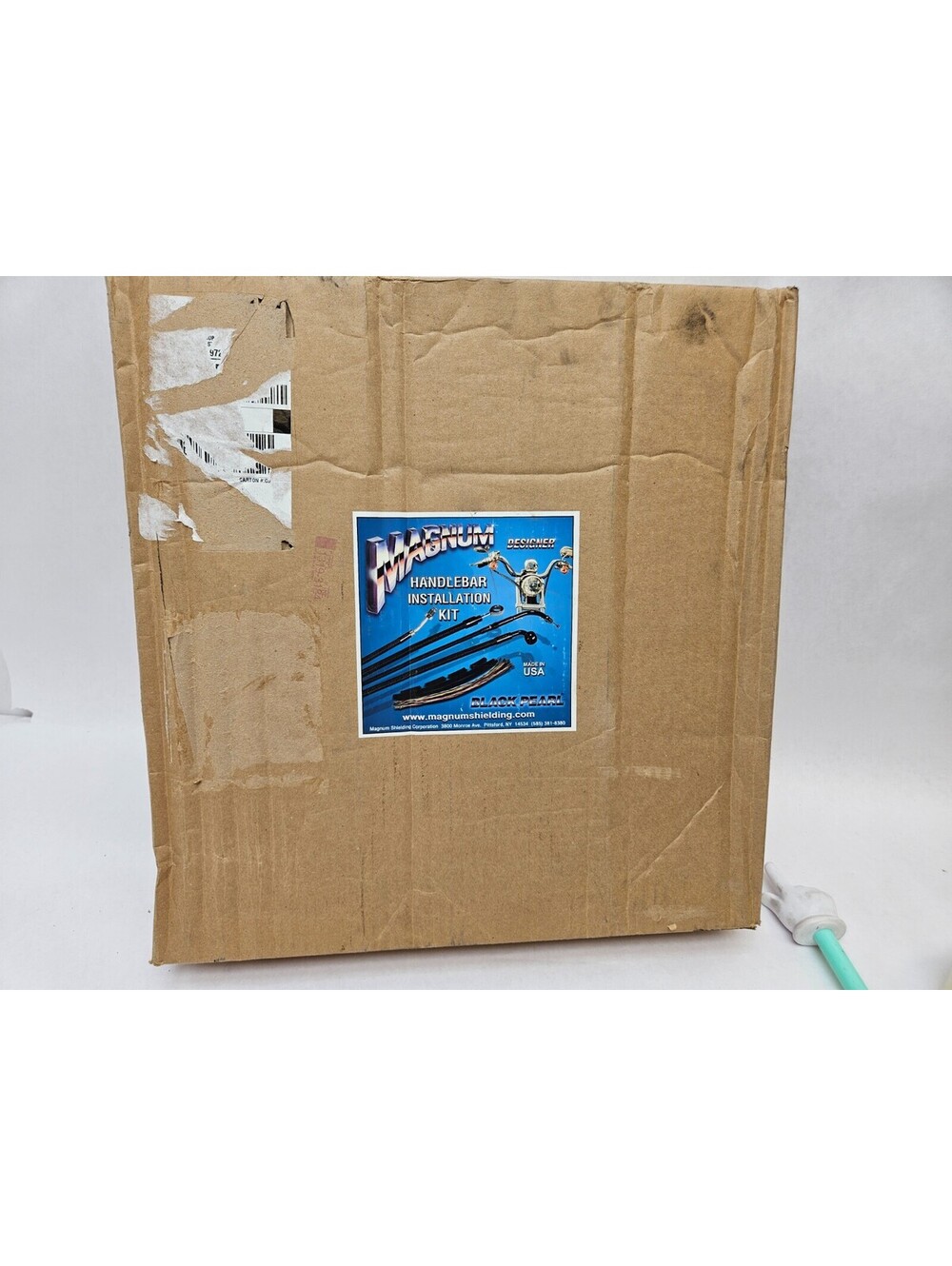 Magnum 487751 Black Pearl Handlebar Installation Kit for 12-14in. Ape 0662-0148
